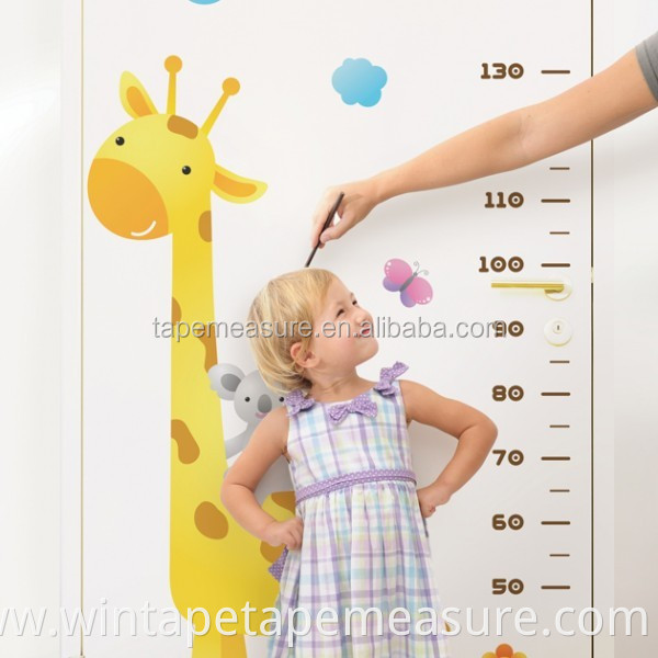 Children Height Measure Wall Sticker Growth Chart